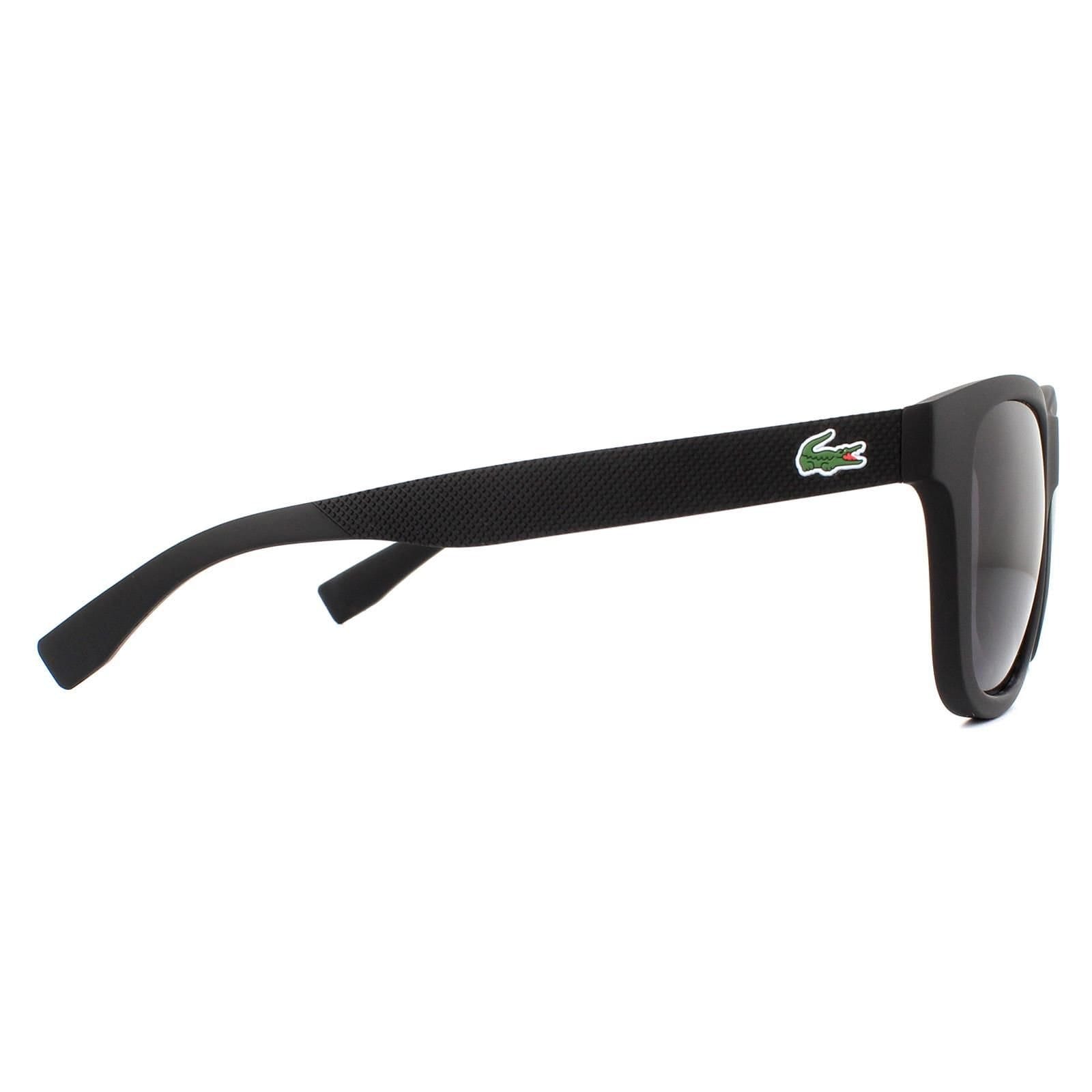 Lacoste Lacoste Men's Square Matte Black Grey Sunglasses - 4