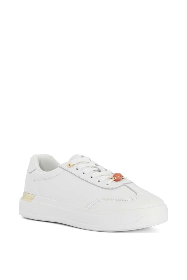 Dune London Dune London Women's 'Elasa' Leather Trainers in White - 2