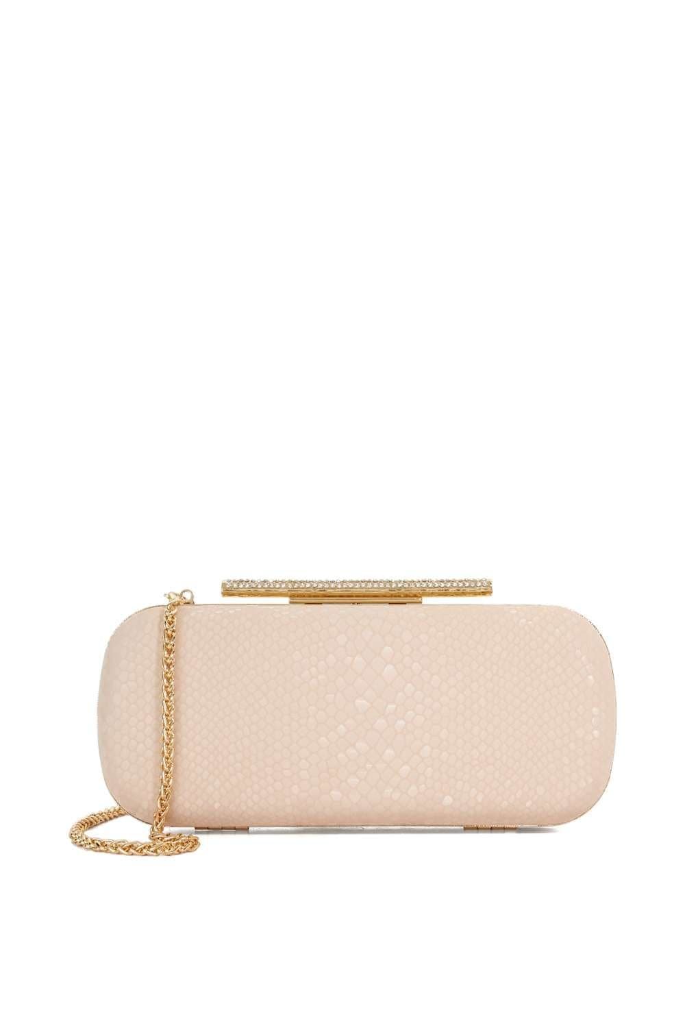 Dune London Dune London Red Leather Clutch