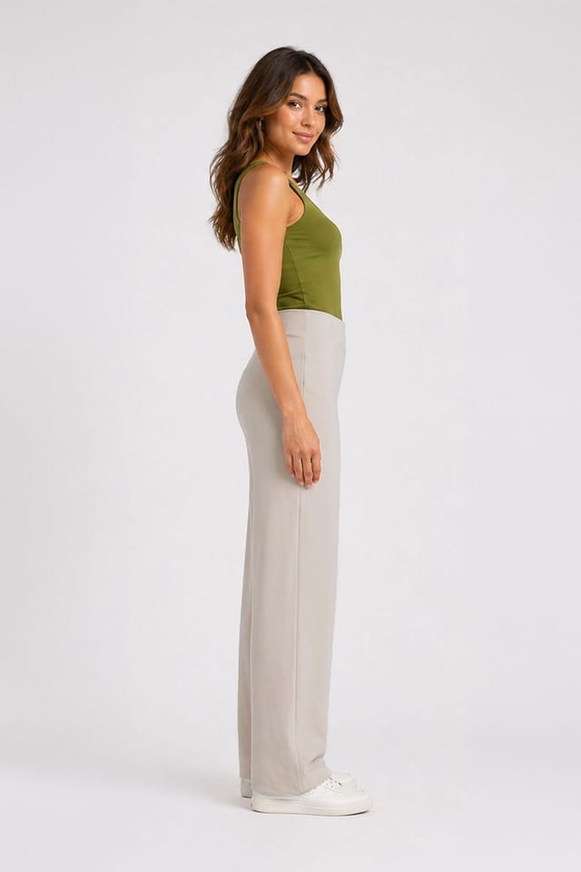 Kettlewell Kettlewell Women's Tamara Trousers in Light Beige - 3