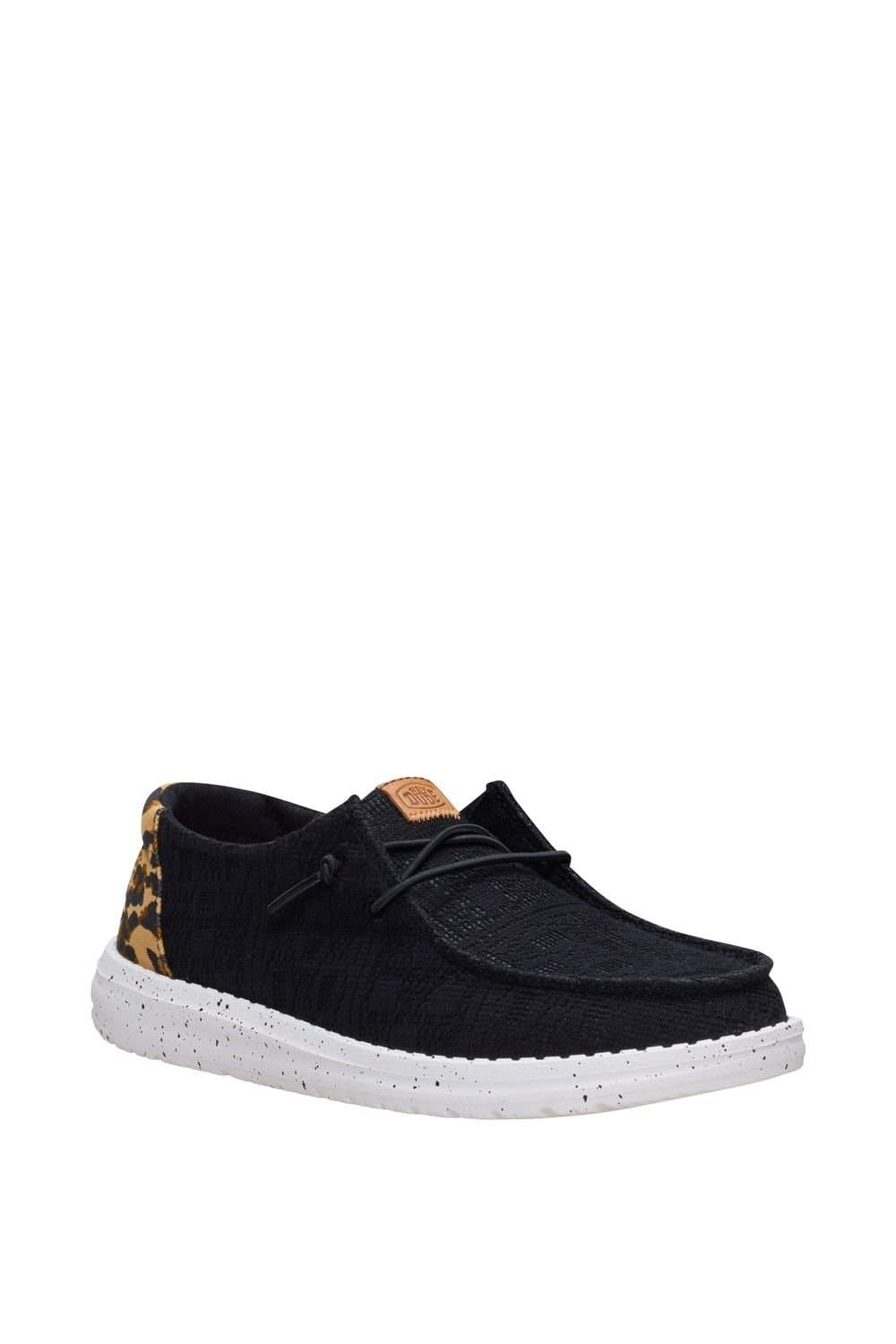 Hey Dude Hey Dude Women's Wendy Wildcat Slip On Shoe in Black