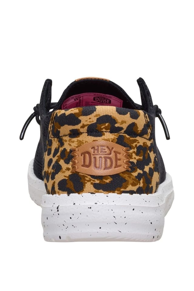 Hey Dude Hey Dude Women's Wendy Wildcat Slip On Shoe in Black - 2