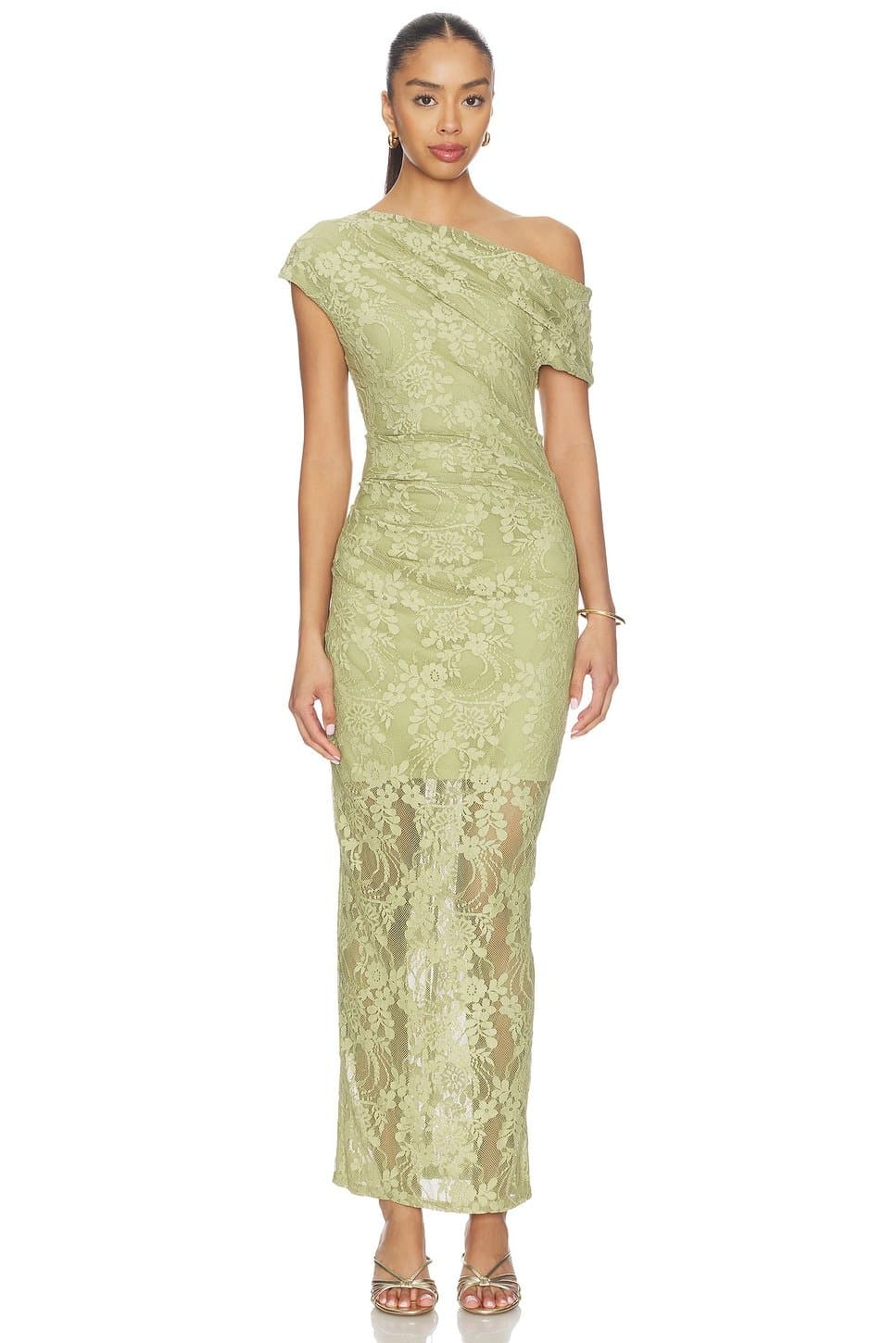 revolve Fiorella Off The Shoulder Maxi Dress