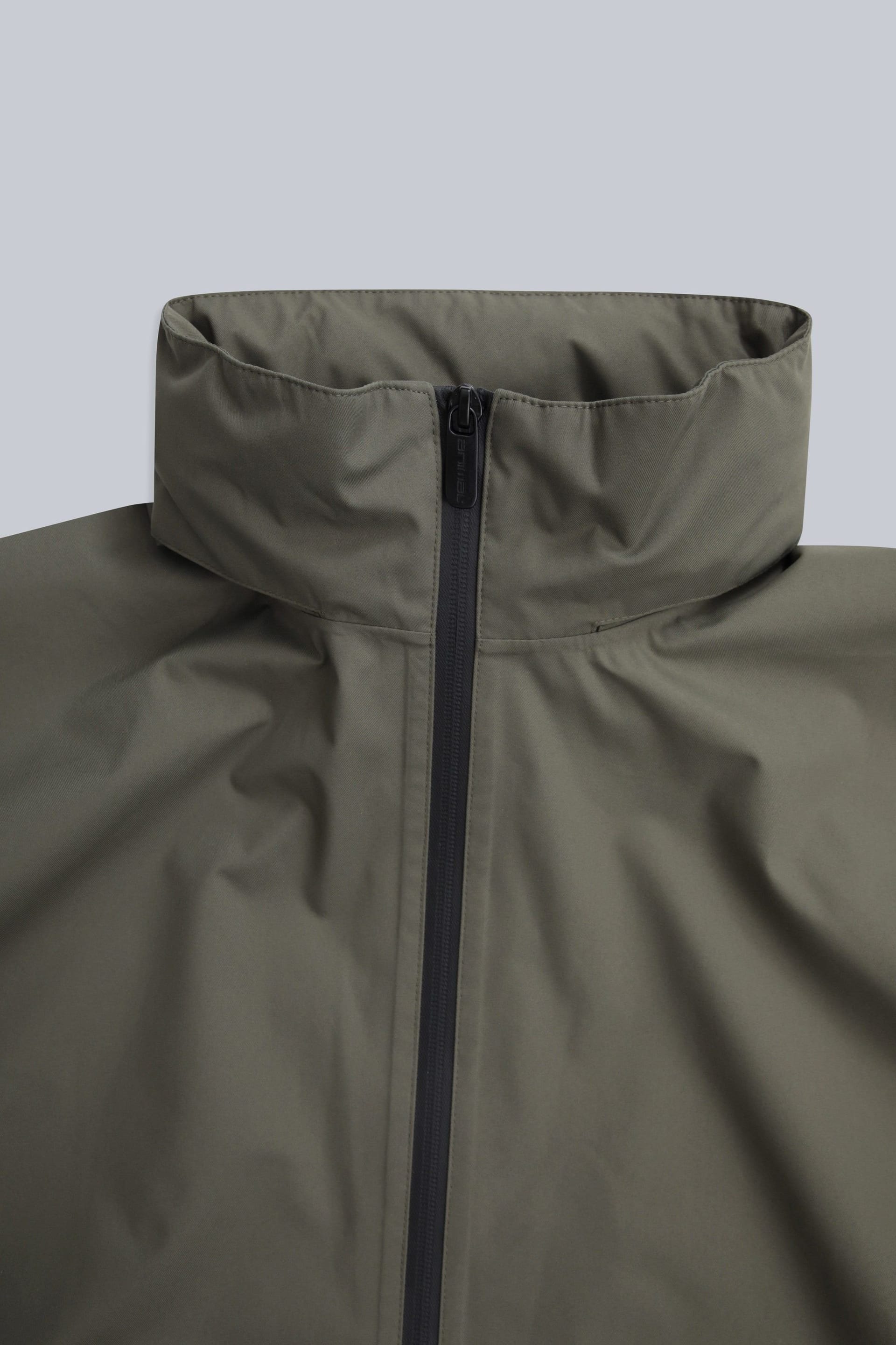 Animal Animal Men's 'Pace' Waterproof Adjustable Hood Outdoors Packable Jacket in Khaki - 4