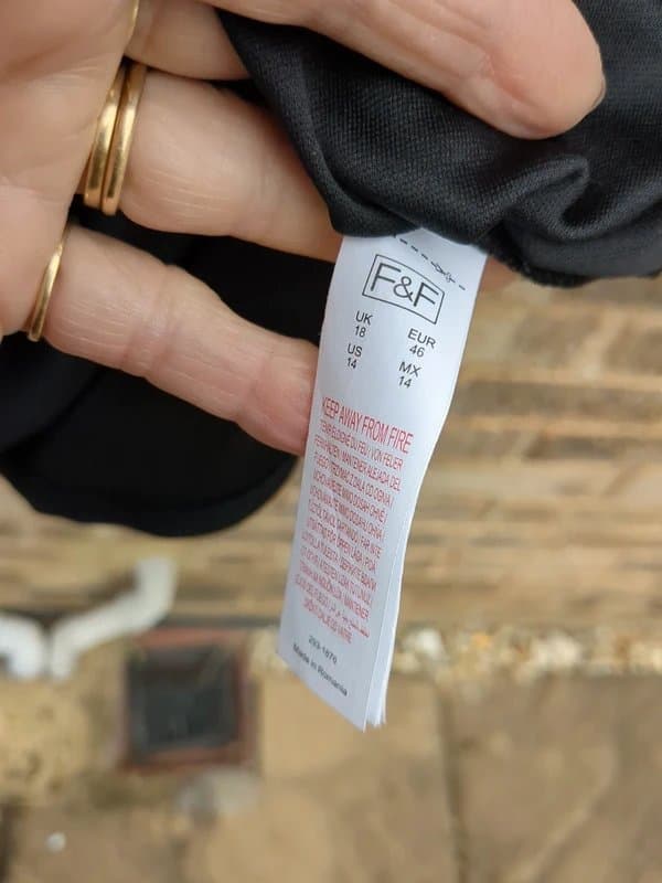 F&F Fully lined party dress.