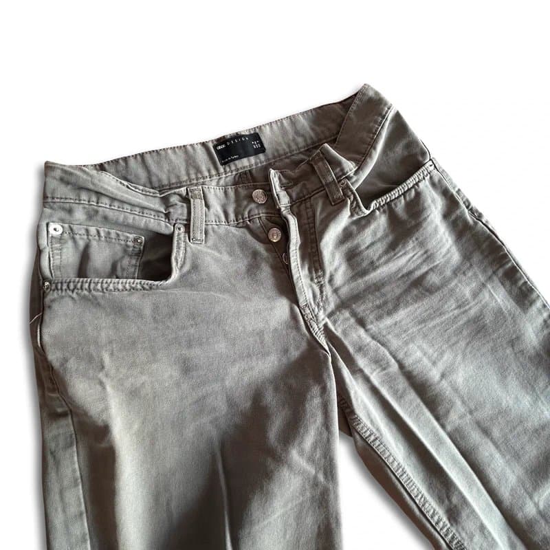 ASOS Design Asos Design low rise 90's straight leg trouser