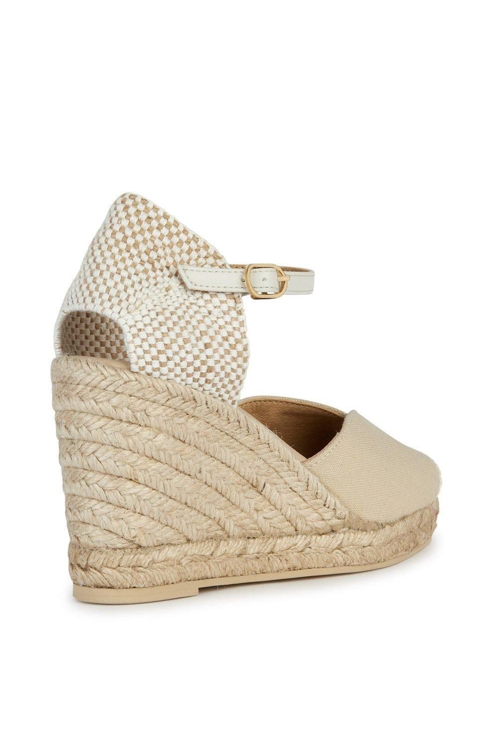 Geox Geox Women's D GELSA A SANDALS in Light Sand - 2