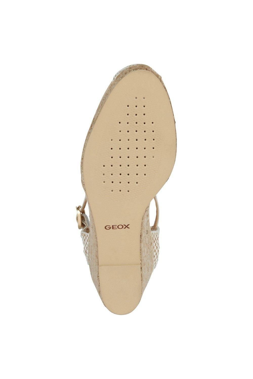 Geox Geox Women's D GELSA A SANDALS in Light Sand - 3