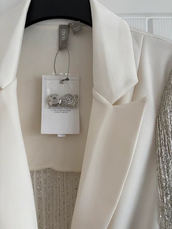 ASOS ASOS embellished blazer dress size 6