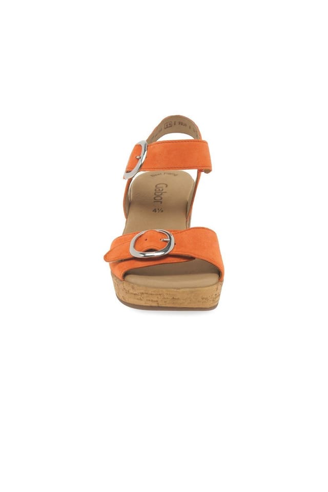 Gabor Gabor Women's 'Fantastica' Heeled Sandals in Orange - 3