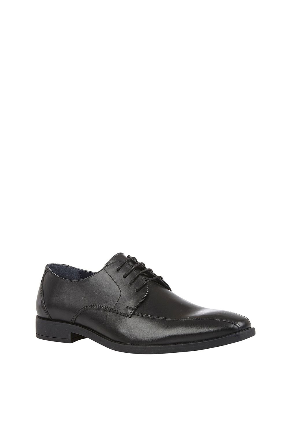 Lotus Lotus Men's 'Howard' Leather Derby Shoes in Black - 3