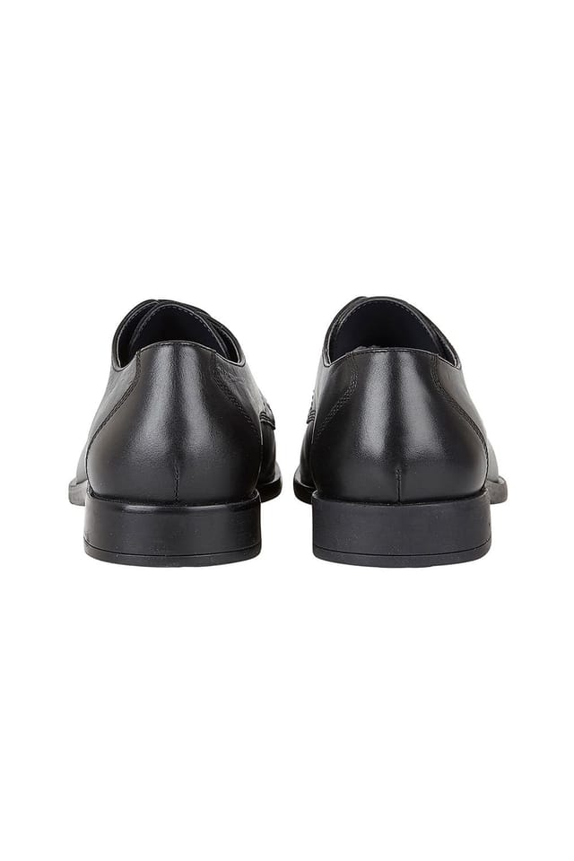 Lotus Lotus Men's 'Howard' Leather Derby Shoes in Black - 3