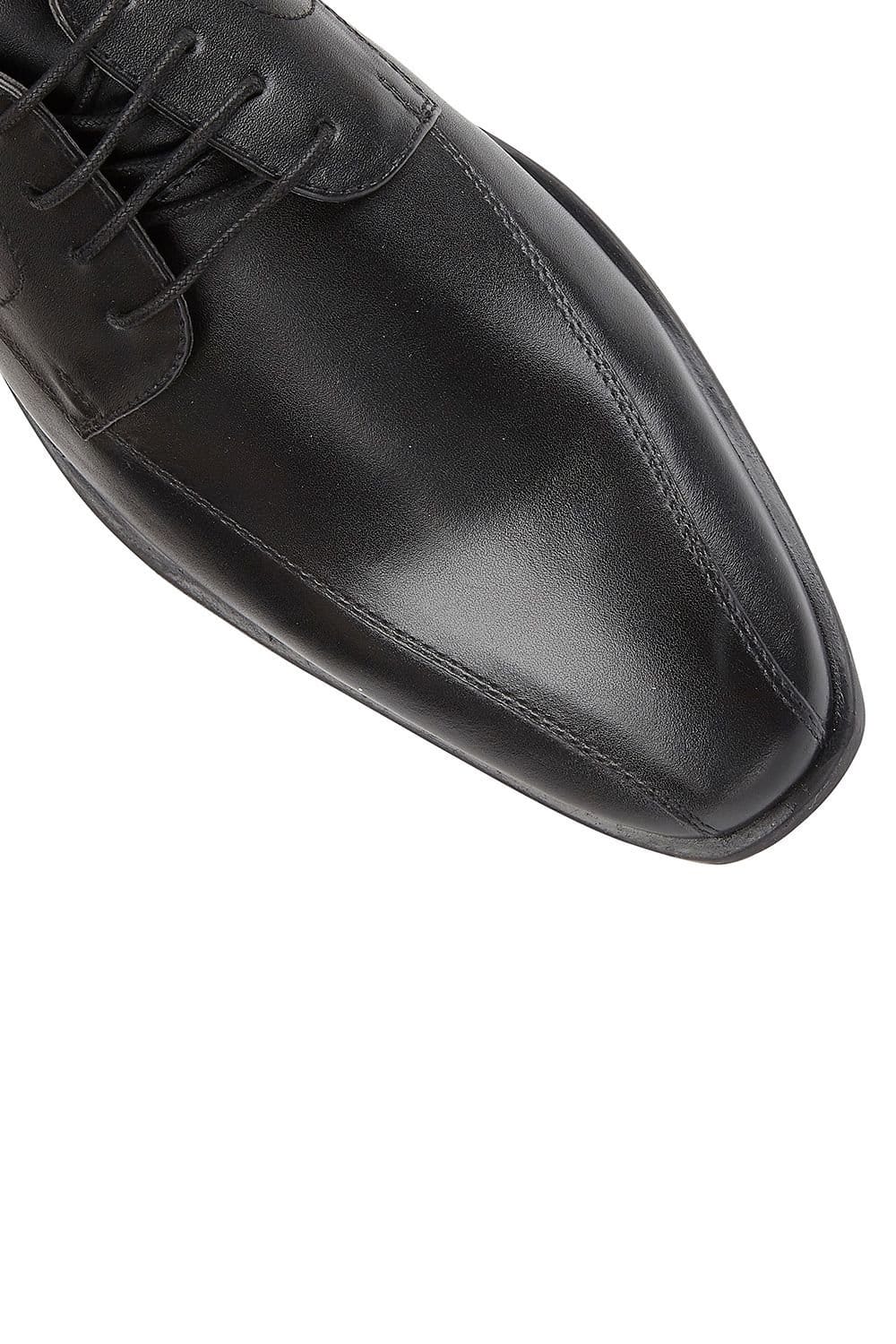 Lotus Lotus Men's 'Howard' Leather Derby Shoes in Black - 4