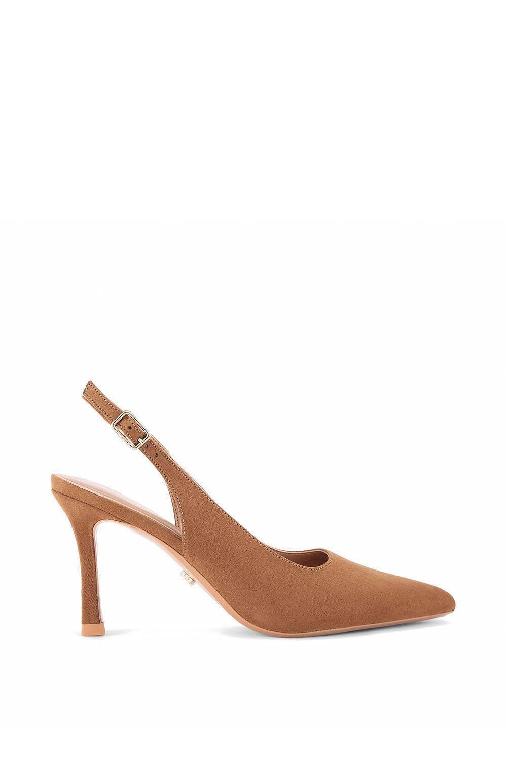 Carvela Carvela Women's 'Corletta Sling Court' Fabric Heels in Taupe - 3