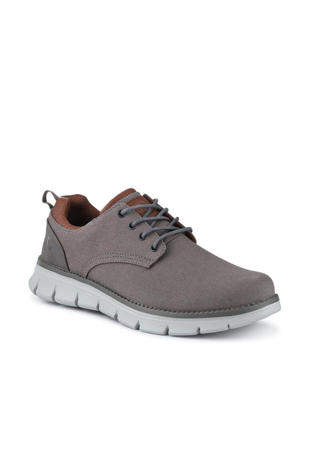 Pavers Pavers Men's Casual Memory Foam Trainers in Grey