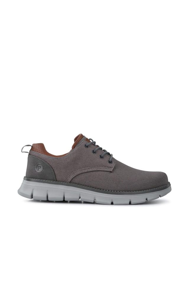 Pavers Pavers Men's Casual Memory Foam Trainers in Grey - 2