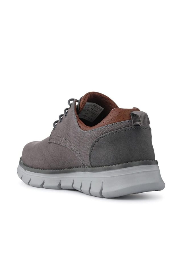 Pavers Pavers Men's Casual Memory Foam Trainers in Grey - 3