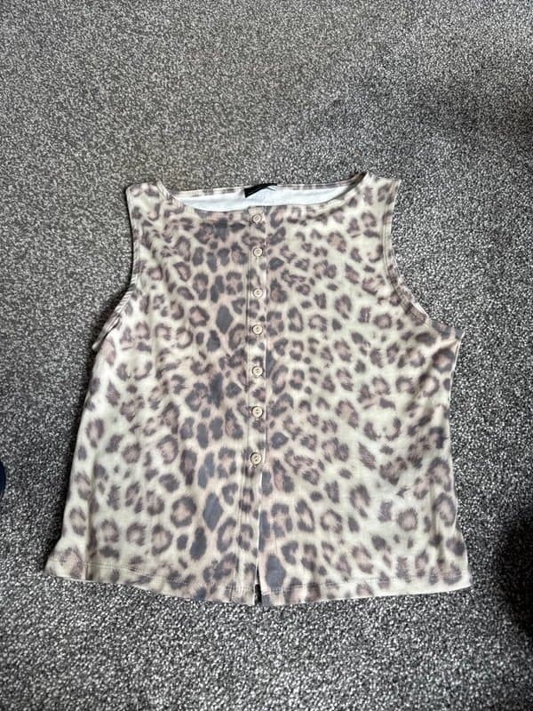 ASOS Asos leopard top