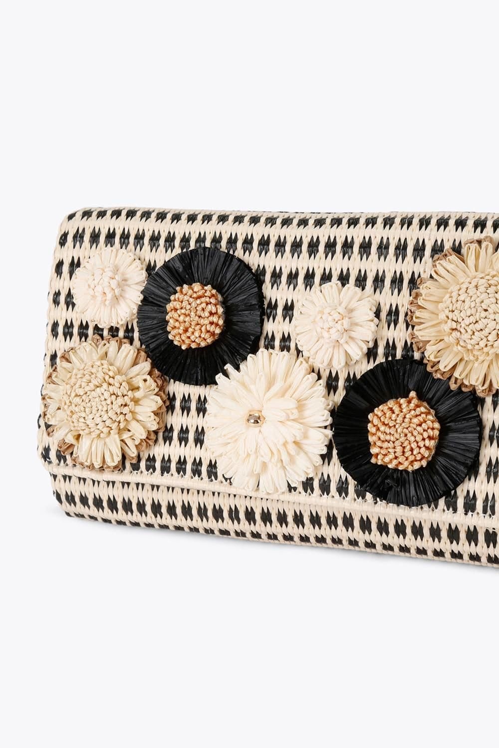 Carvela Carvela Women's 'Sorrento Flower Clutch' Bag in Off-White - 4