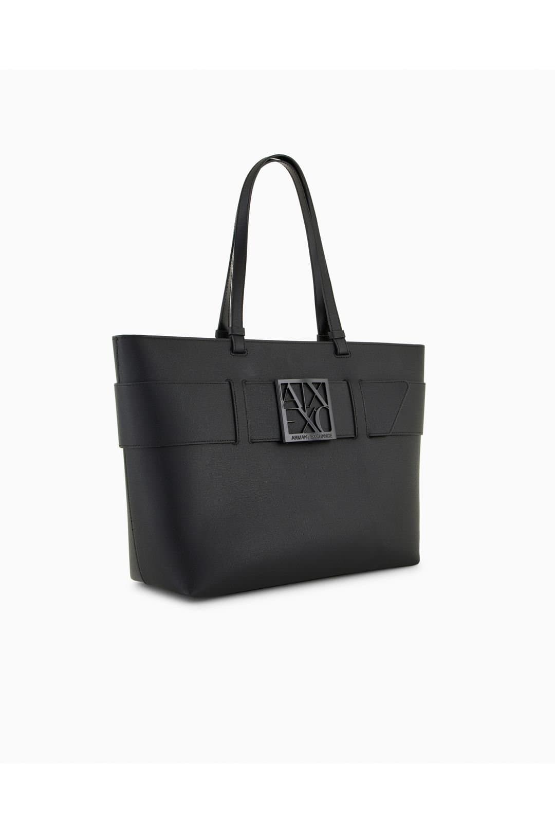 Armani Exchange Armani Exchange Women's Susy Shopping Bag Black