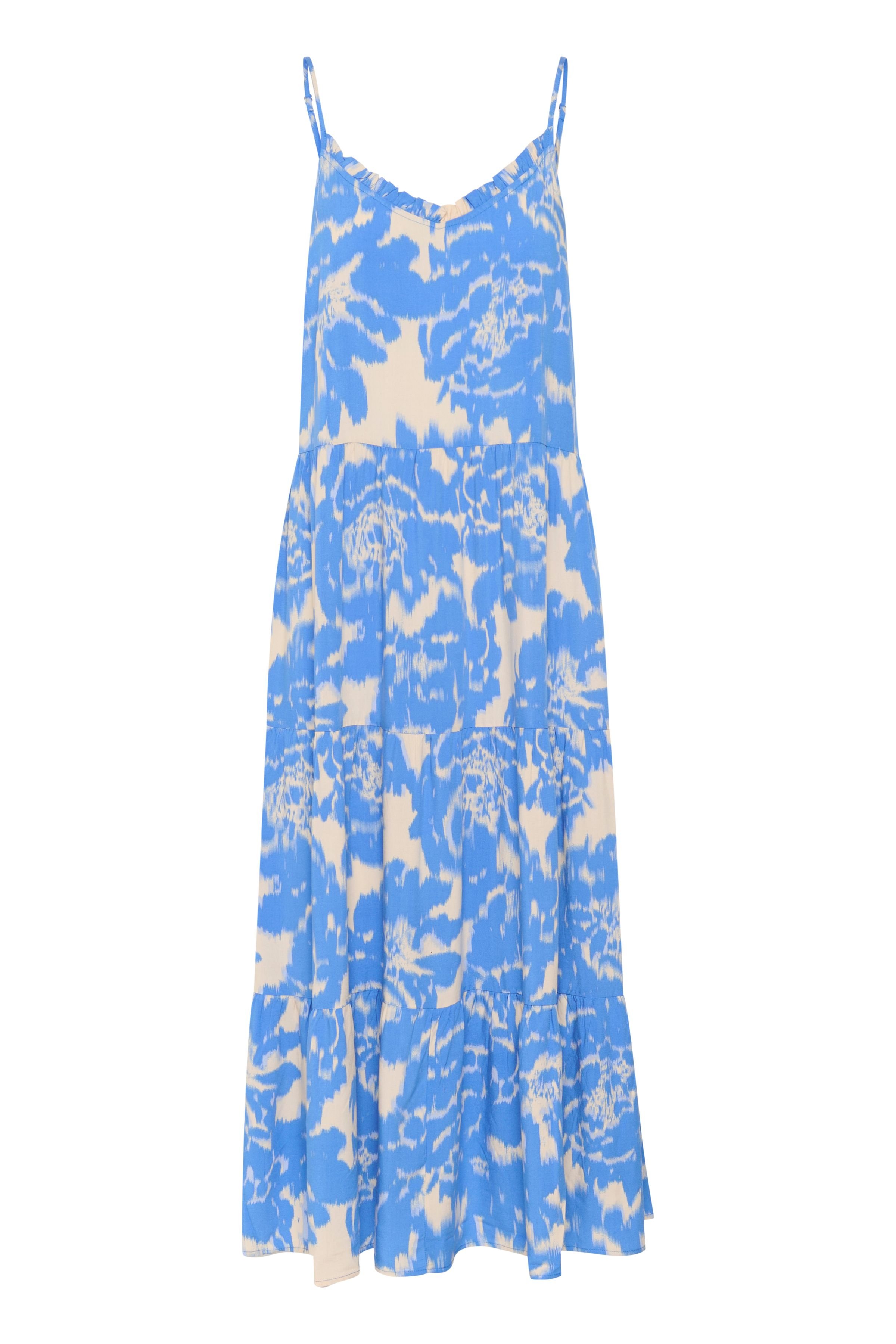 Saint Tropez Saint Tropez Women's Eda Spaghetti Straps A-line Midi Dress in Baby Blue - 2