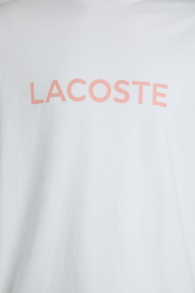 Lacoste Lacoste Men's Large Logo T-Shirt White - 2