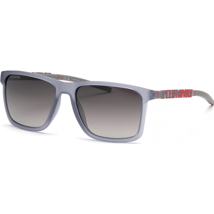 Plein Sport Plein Sport Men's SSP013-587F6P Square/Rectangle Sunglasses in Grey - 1
