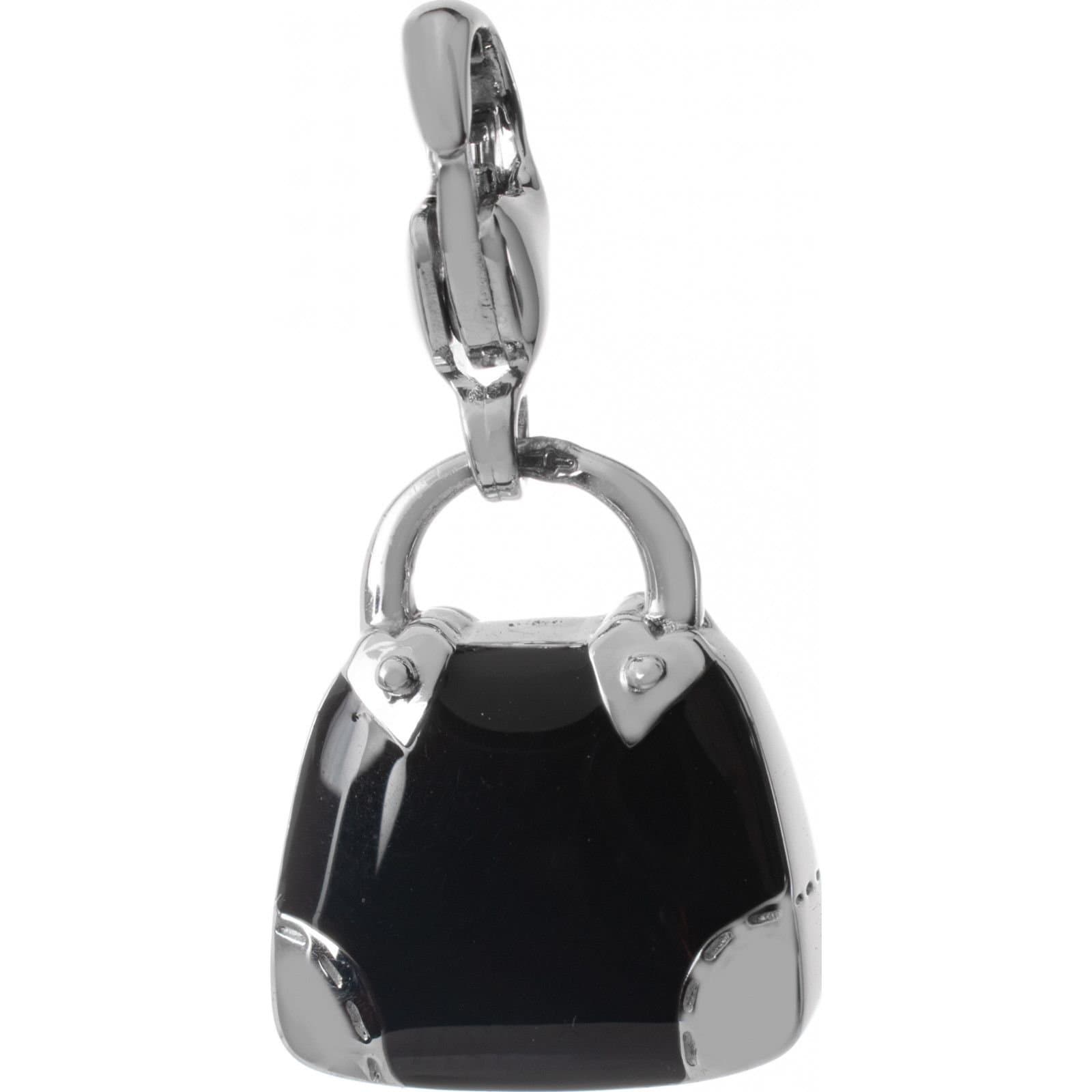 Ti Sento Ti Sento Black Charm Pendant Necklace