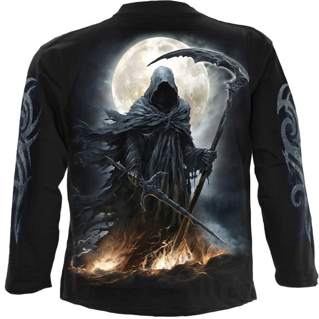 Spiral Spiral Men's SHADOW RIDER - Longsleeve T-Shirt Black - 2