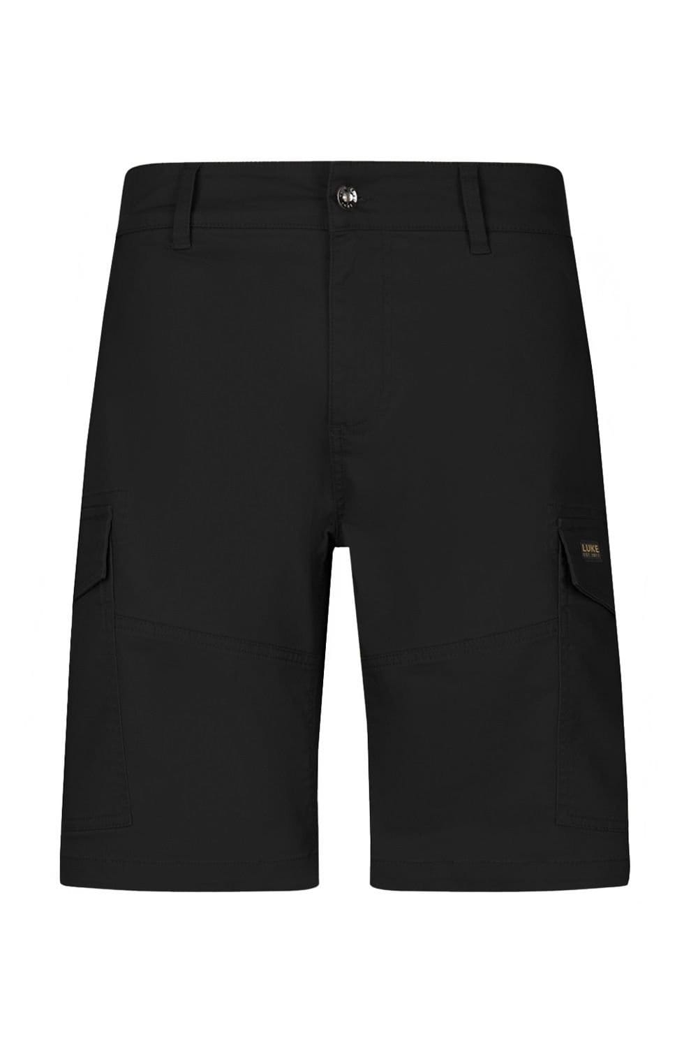 Luke 1977 Luke 1977 Men's Suez Cargo Shorts in Black - 4
