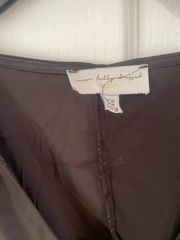 Never Fully Dressed Black jumpsuit