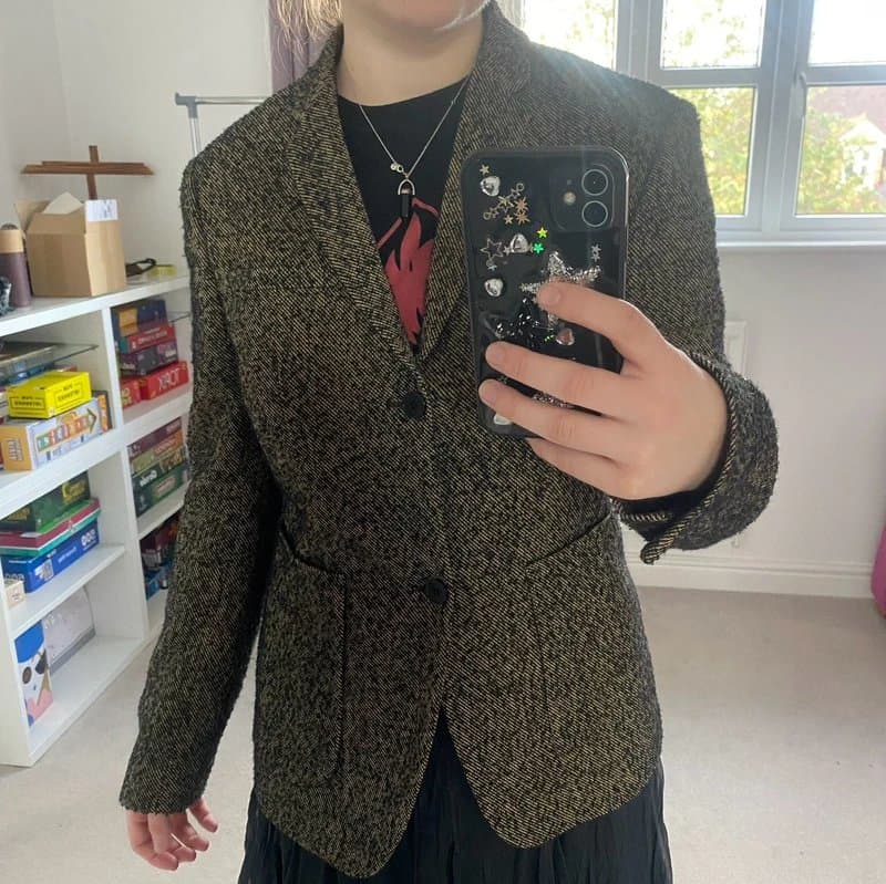ASOS Asos Tweed Blazer