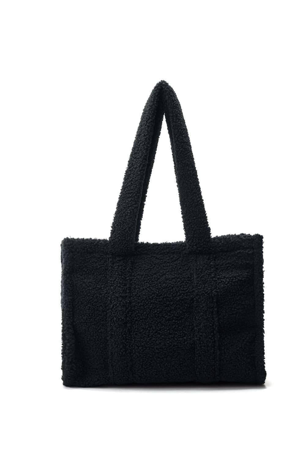Moda In Pelle Moda In Pelle Women's 'Jemima Bag' Faux Fur Shoulder Bag in Black