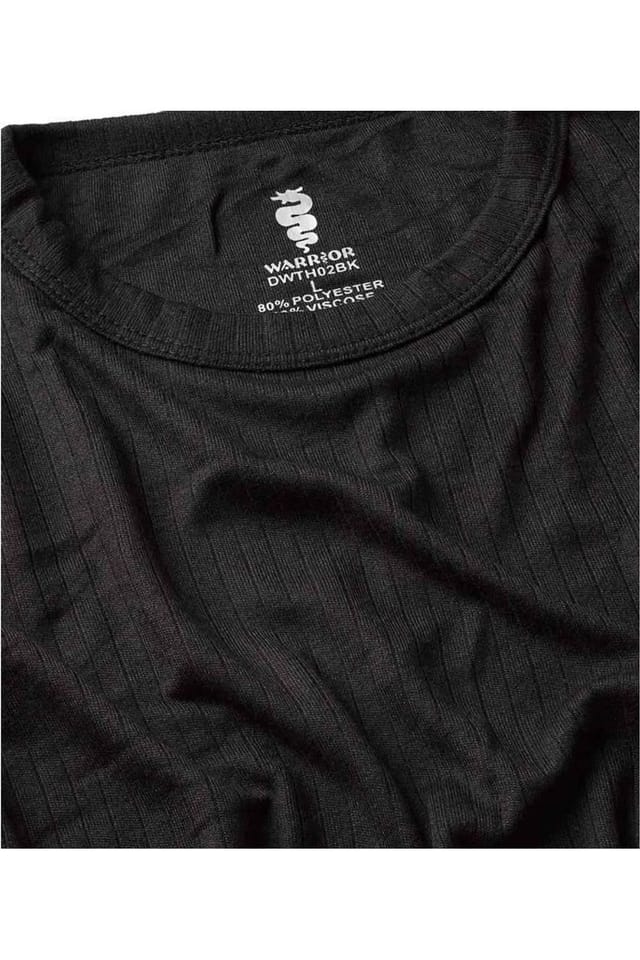 Warrior Warrior Men's Thermal Short-Sleeved T-Shirt in Black - 2