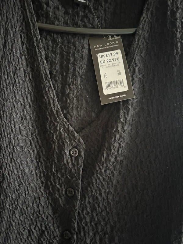 New Look New look cropped textured waistcoat