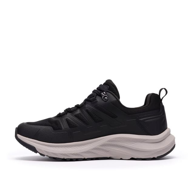 Clarks Clarks Men's Enford Lo Waterproof Black Trainers, Lace Up, Walking - 2