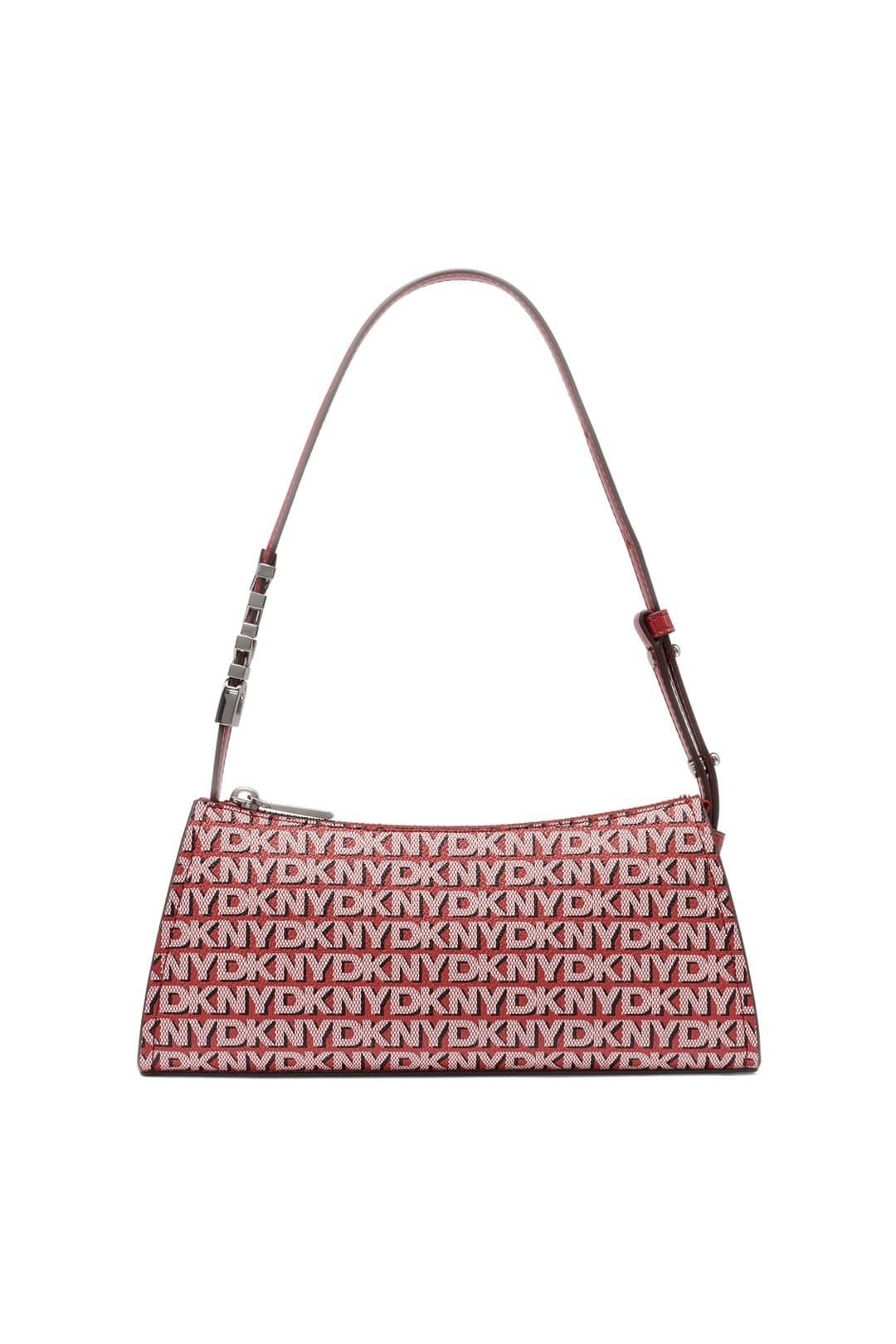 DKNY DKNY Red Logo Avril Tz Shoulder Hobo Bag