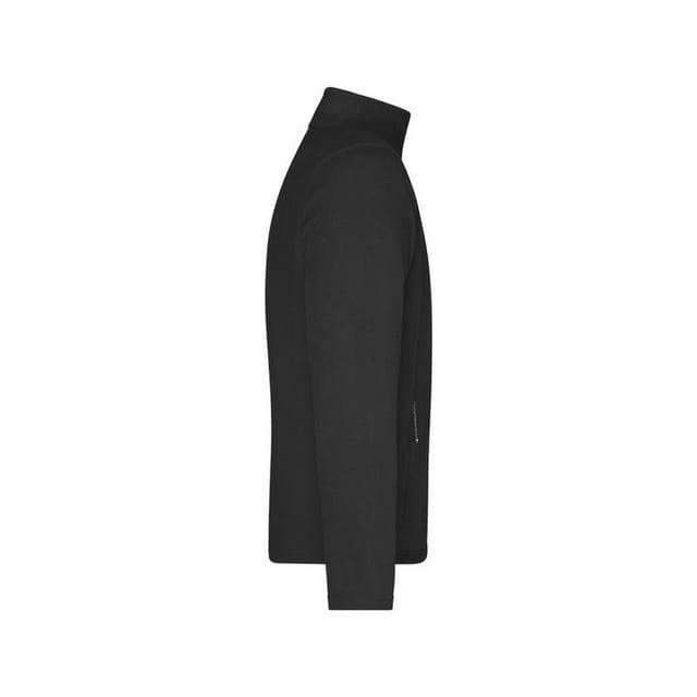 James and Nicholson James and Nicholson Men's Fleece Jacket in Black - 3