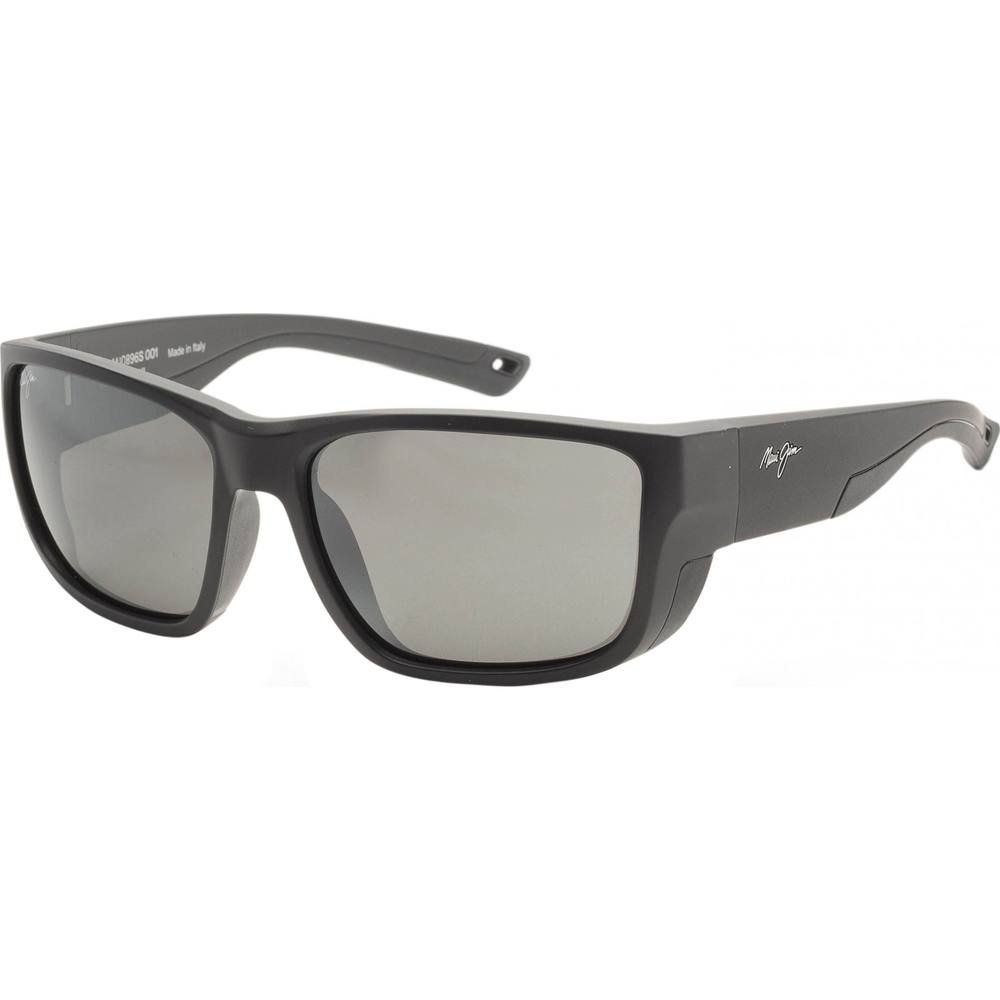 Maui Jim Maui Jim Men's MJ0896S-001 Amberjack Square/Rectangle Sunglasses in Black - 1