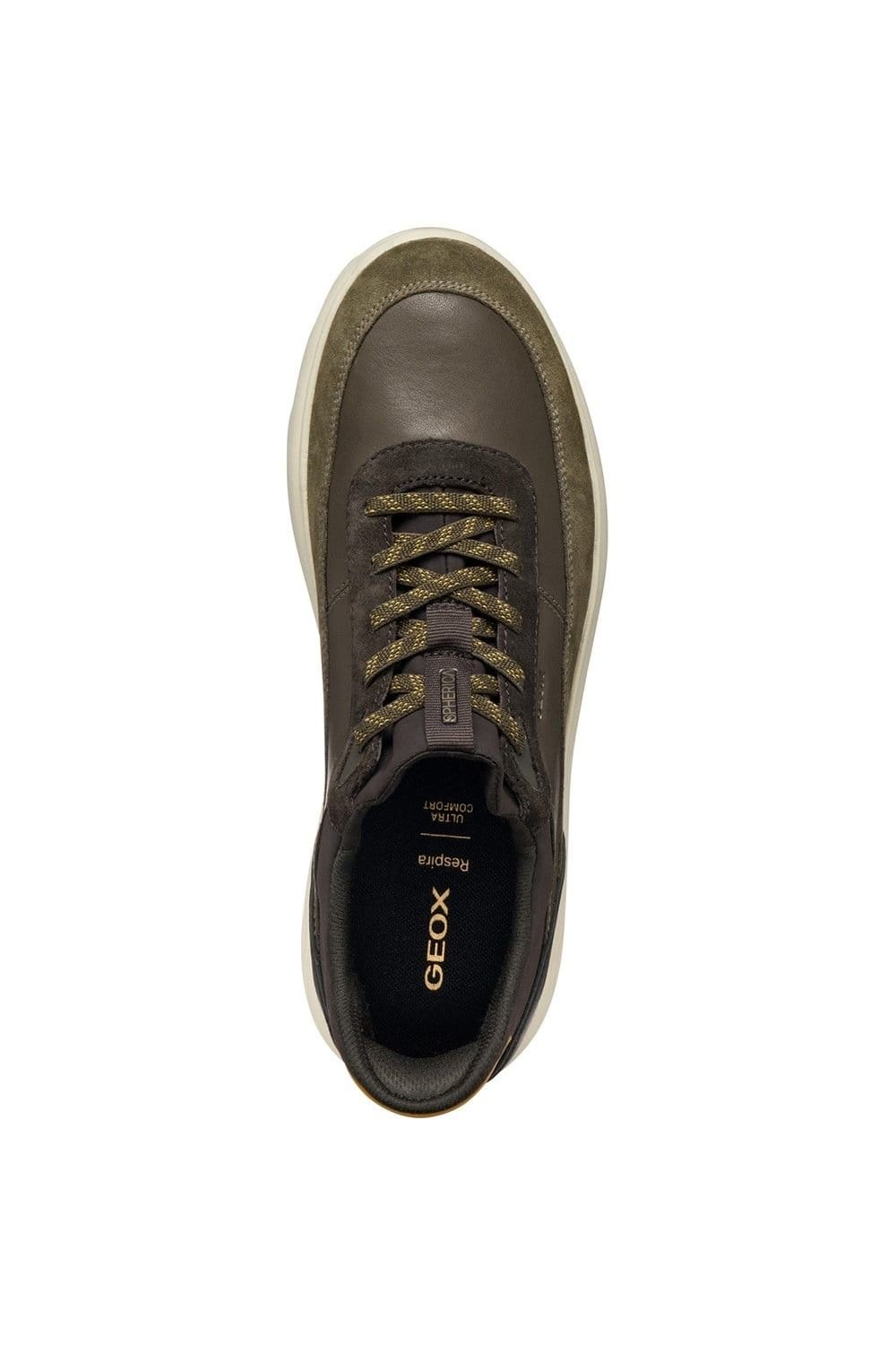 Geox Geox Men's U Spherica Plus Sneakers in Green - 4
