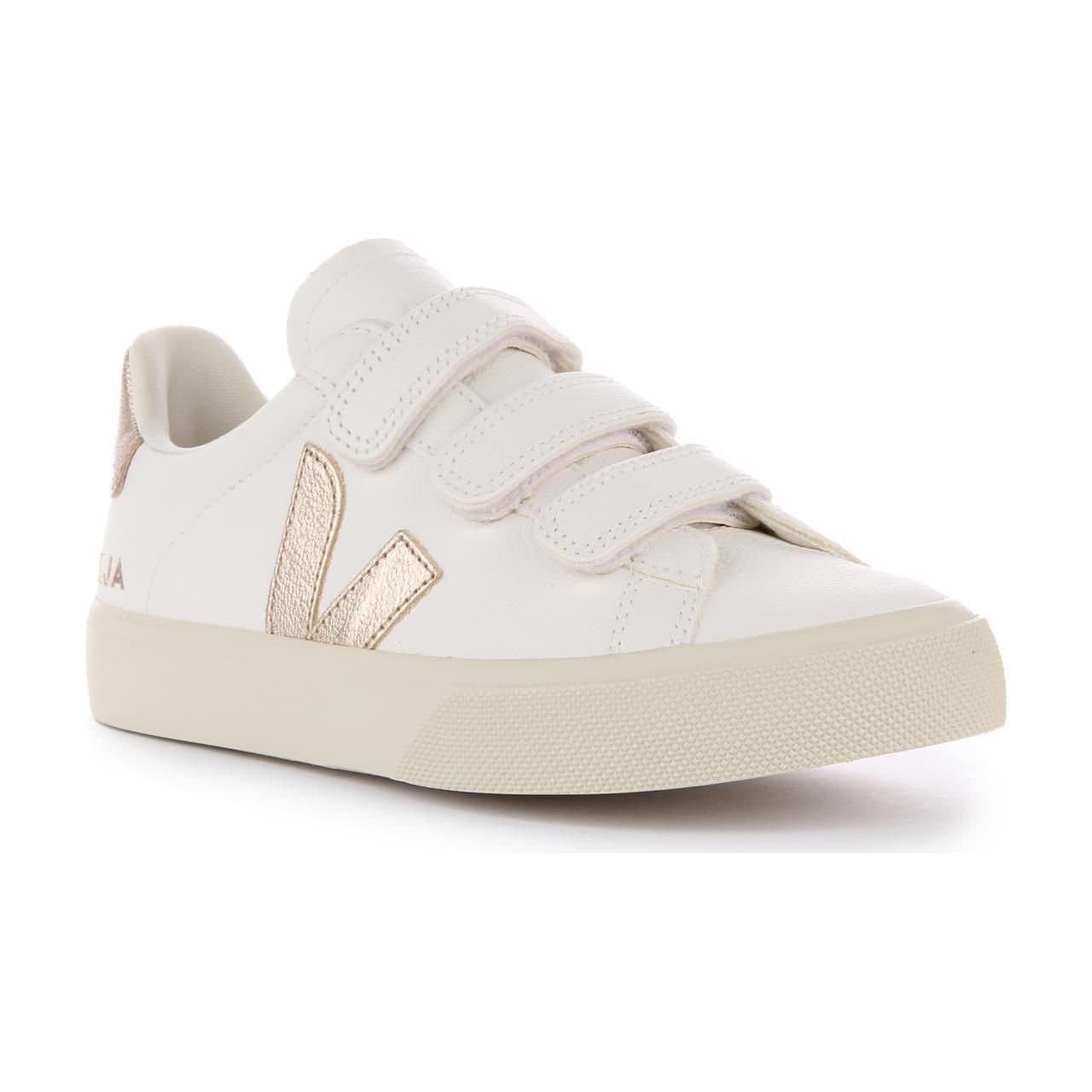 Veja Veja Women's 'Recife Chromfre' Leather Trainers in White