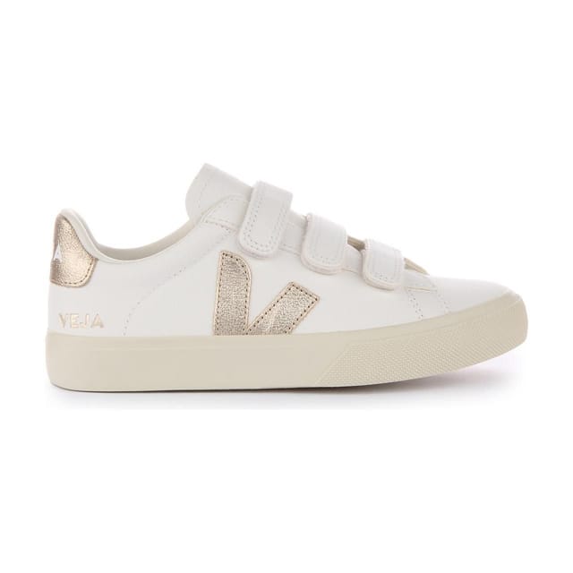 Veja Veja Women's 'Recife Chromfre' Leather Trainers in White - 2
