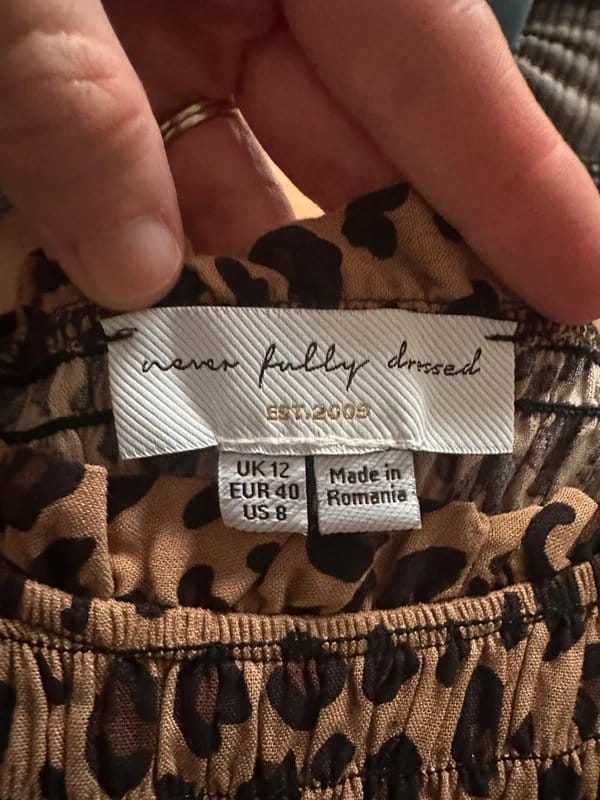 Never Fully Dressed BNwoT Never Fully Dressed leopard print maxi dress - 1