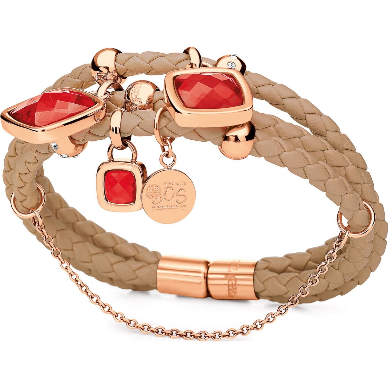 Folli Follie Folli Follie Women's 3B2T018RIR Bracelet in Beige