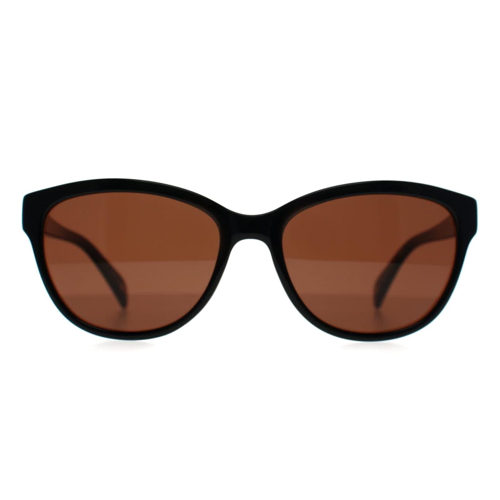Ted Baker Ted Baker Women's Cat Eye Gloss Black Flowers Brown TB1605 Amie