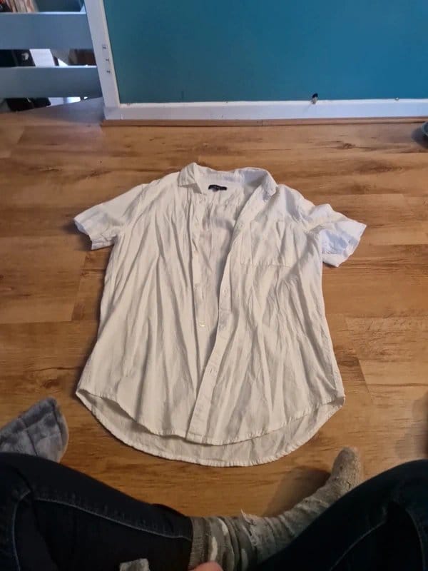 New Look Men's White Polo Shirt