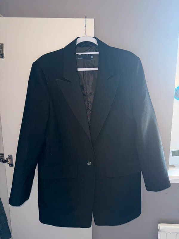 ASOS Design ASOS Design Oversized Black Blazer Size 14