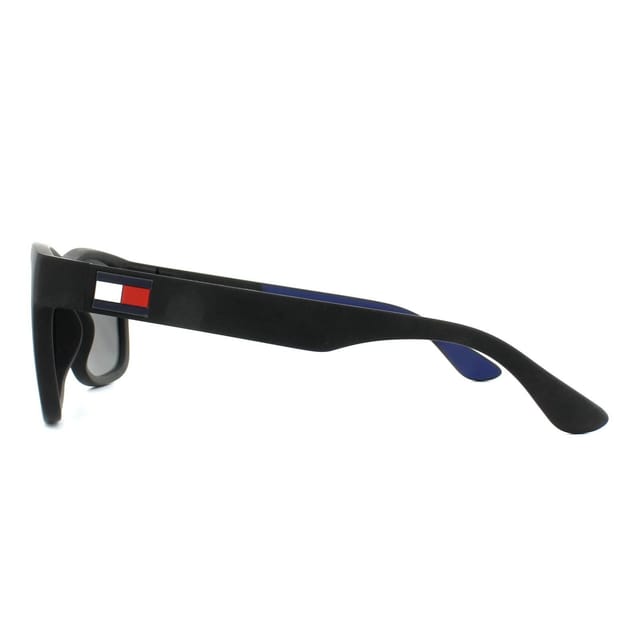 Tommy Hilfiger Tommy Hilfiger Men's Rectangle Black Grey Mirror Sunglasses - 3