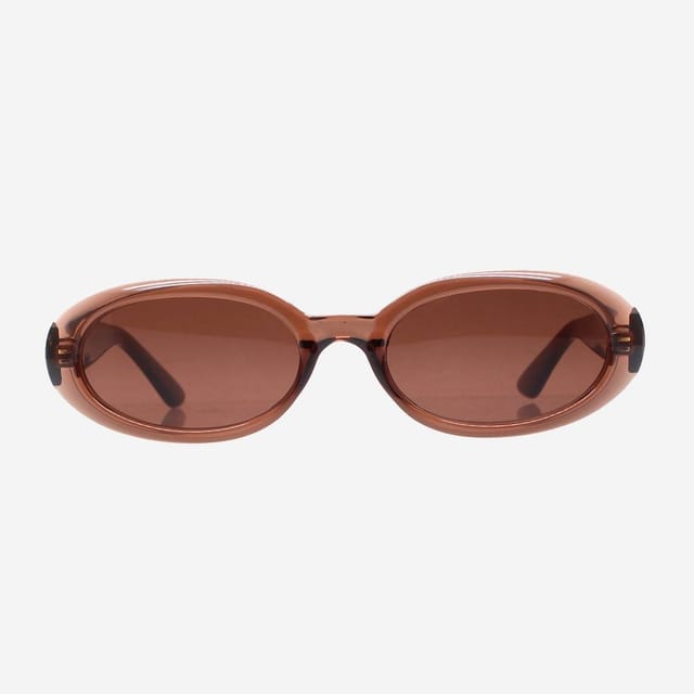 REALITY EYEWEAR REALITY EYEWEAR Women's Eternal Orbit - Mocca in Light Brown - 2