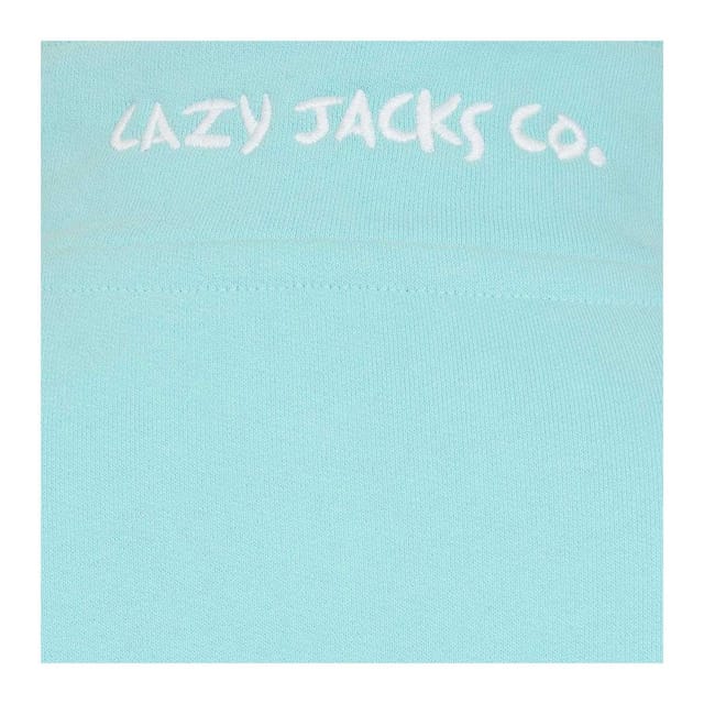 Lazy Jacks Lazy Jacks Women's Quarter Zip Sweatshirt in Mint - 3